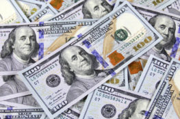 100 us dollar banknotes